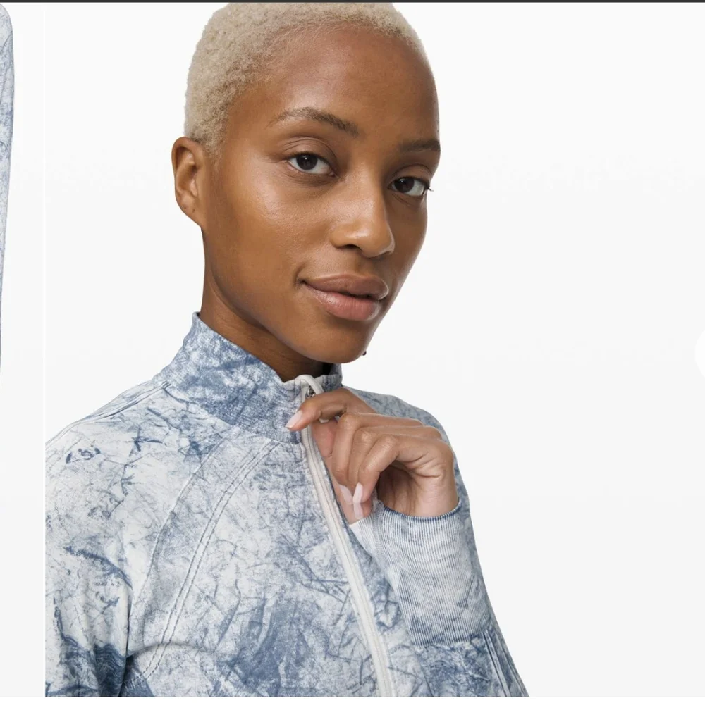 Lululemon Ebb to Train Jacket in wash White/Luna - Picture 4 of 10